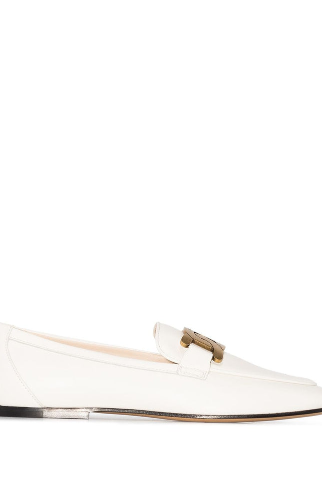 Tod'S Flat Shoes White