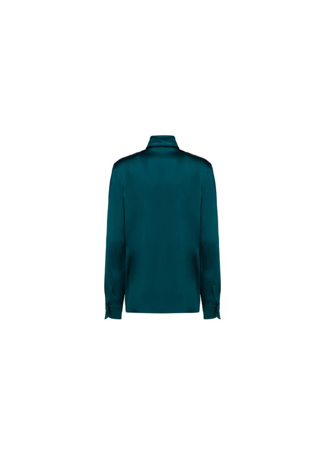 Tom Ford Emerald Green Blouse