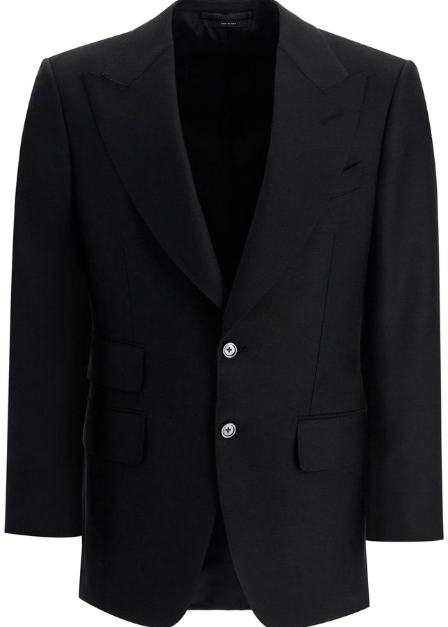 Tom Ford atticus single-breasted jacket in wool and