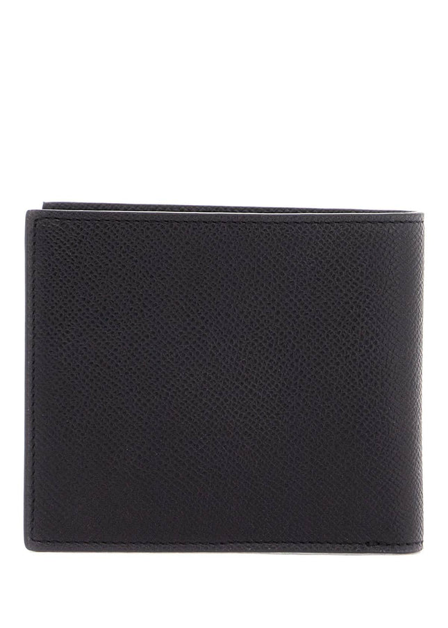 Tom Ford compact foldable black calfskin wallet made in italy