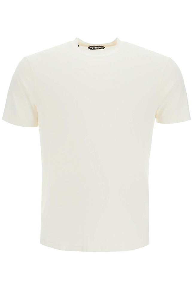 Tom Ford cottono and lyocell t-shirt - White