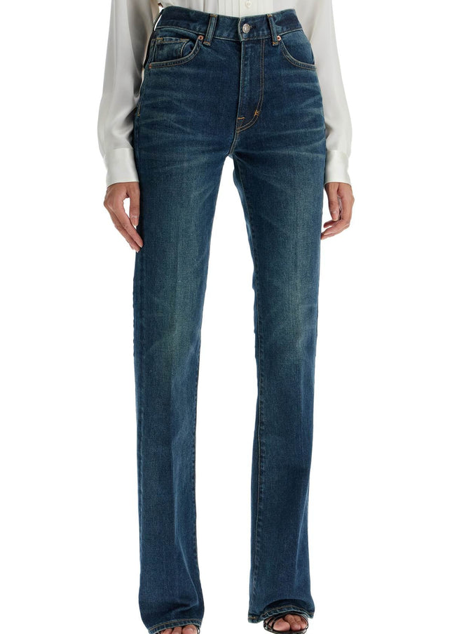 Tom Ford flare mid-rise jeans with