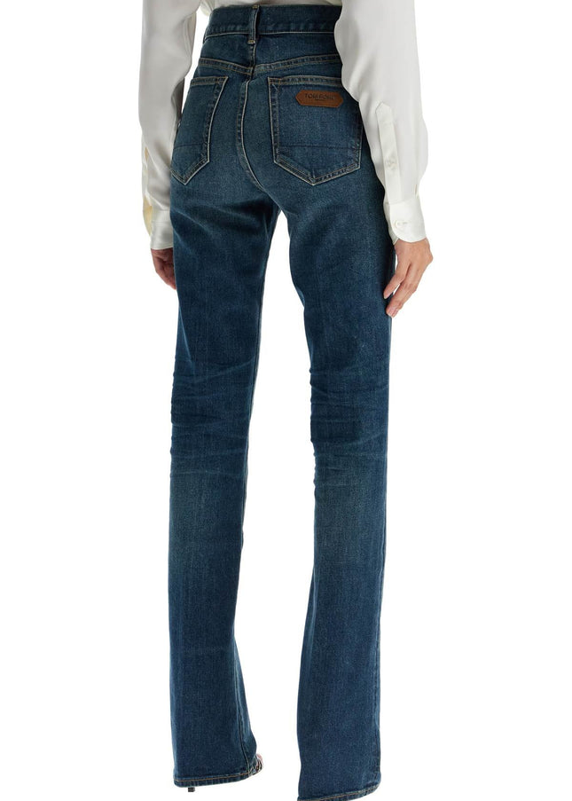 Tom Ford flare mid-rise jeans with