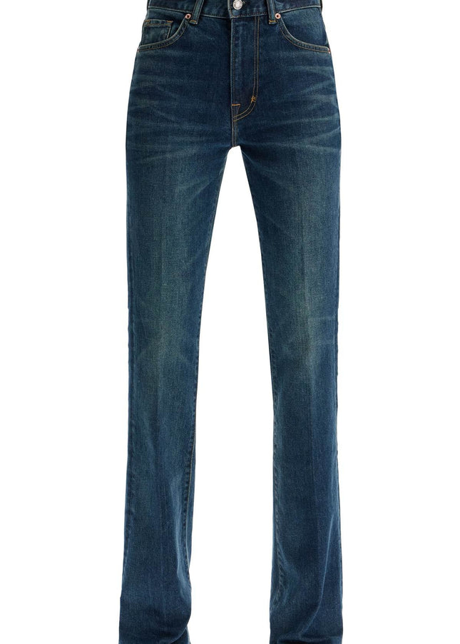 Tom Ford flare mid-rise jeans with