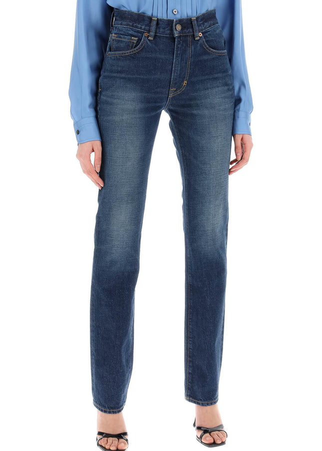 Tom Ford 'jeans with stone wash treatment