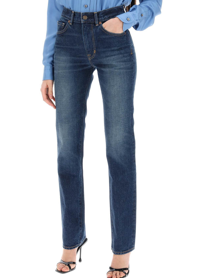 Tom Ford 'jeans with stone wash treatment