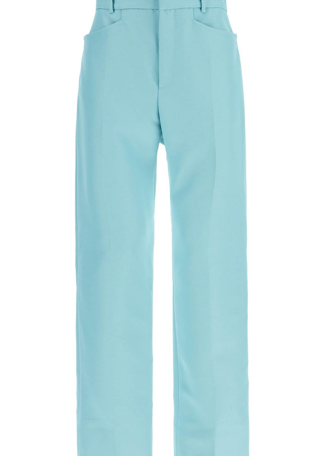 Tom Ford wallis cigarette pants in hopsack fabric