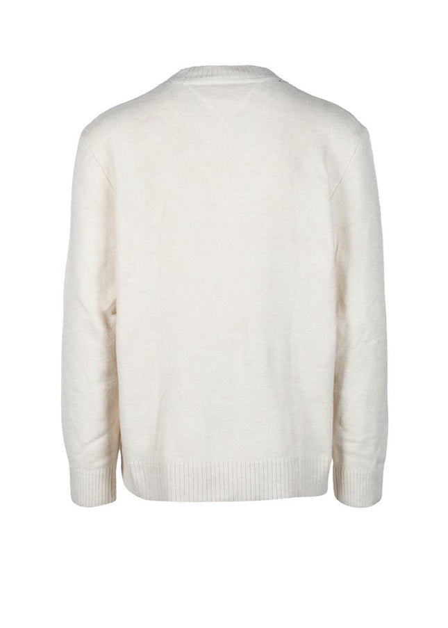 Tommy Hilfiger Jeans Beige Acrylic Sweater