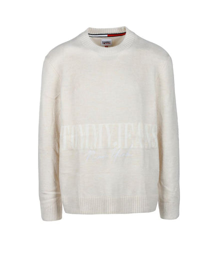 Tommy Hilfiger Jeans Beige Acrylic Sweater