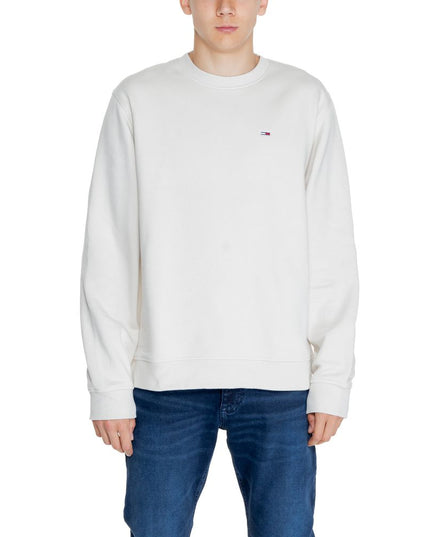 Tommy Hilfiger Jeans Beige Cotton Rigenerato Sweater