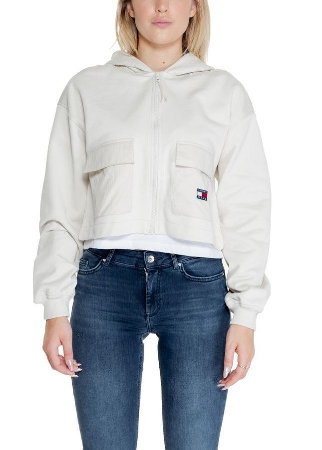 Tommy Hilfiger Jeans Beige Cotton Sweater