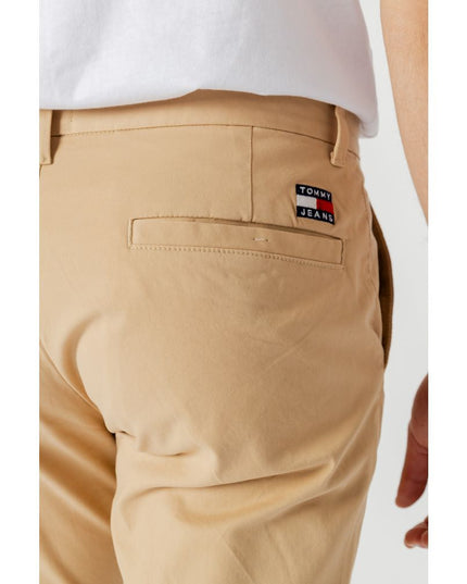 Tommy Hilfiger Jeans Beige Organic Cotton Jeans & Pant