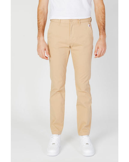 Tommy Hilfiger Jeans Beige Organic Cotton Jeans & Pant