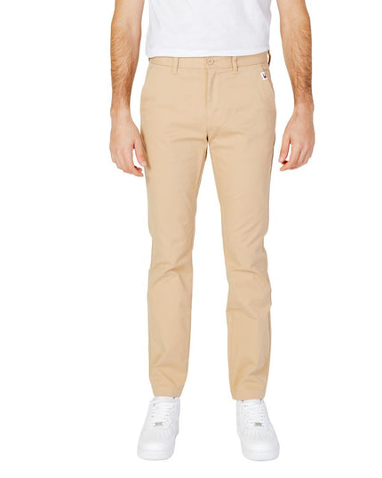 Tommy Hilfiger Jeans Beige Organic Cotton Jeans & Pant