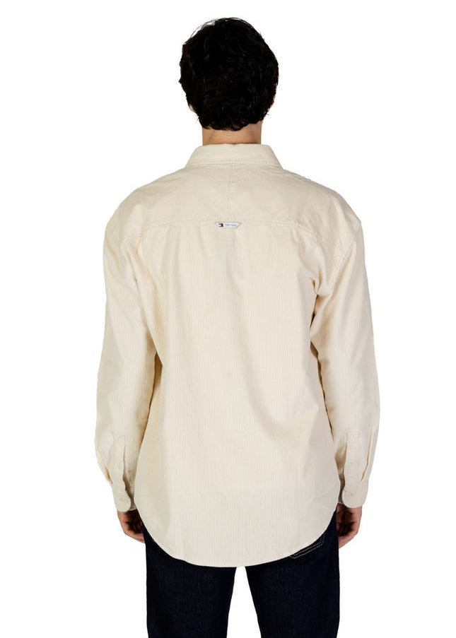 Tommy Hilfiger Jeans Beige Organic Cotton Shirt