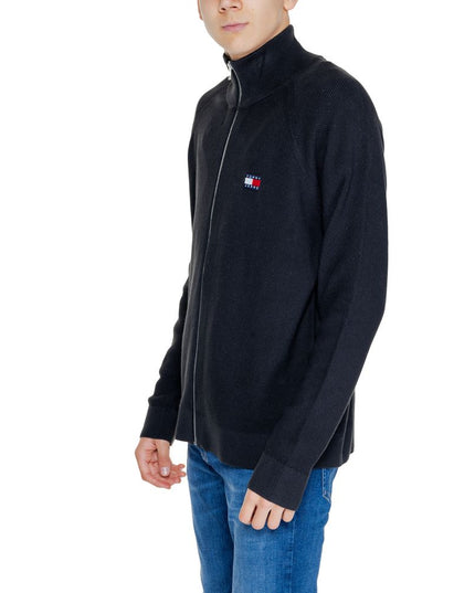 Tommy Hilfiger Jeans Black Cotton Cardigan