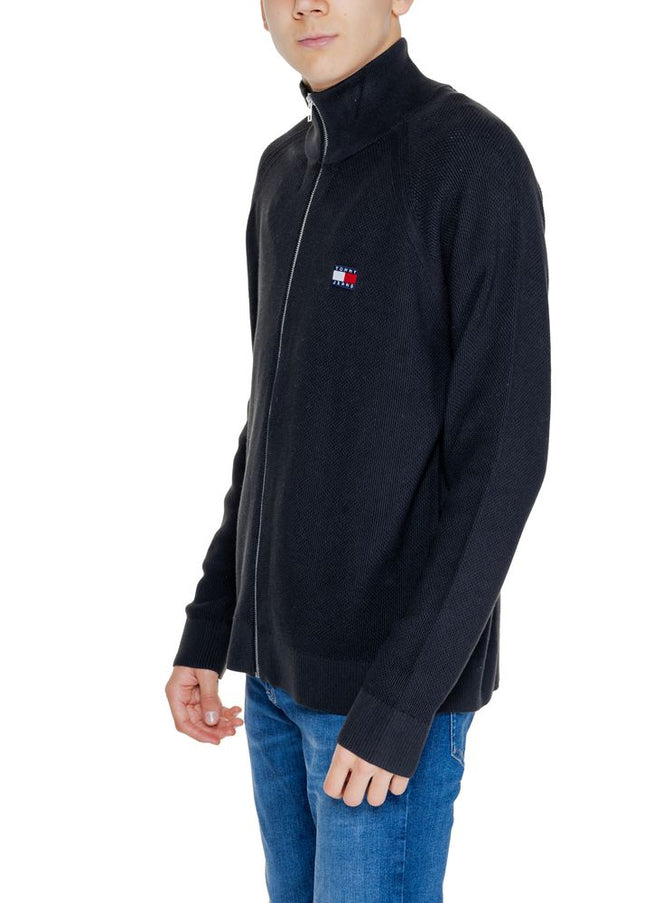 Tommy Hilfiger Jeans Black Cotton Cardigan