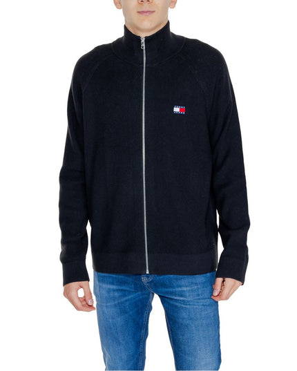 Tommy Hilfiger Jeans Black Cotton Cardigan