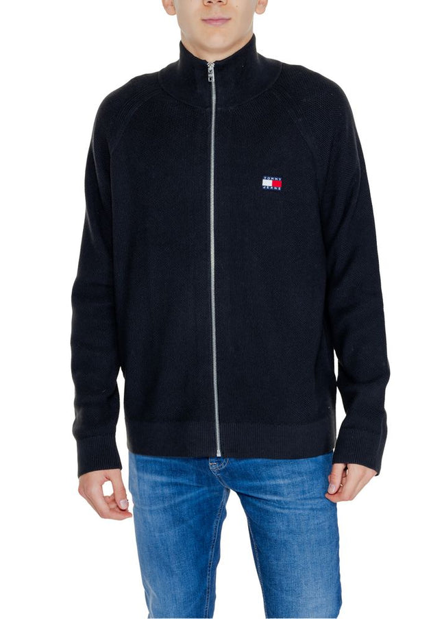 Tommy Hilfiger Jeans Black Cotton Cardigan