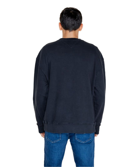 Tommy Hilfiger Jeans Black Cotton Sweater