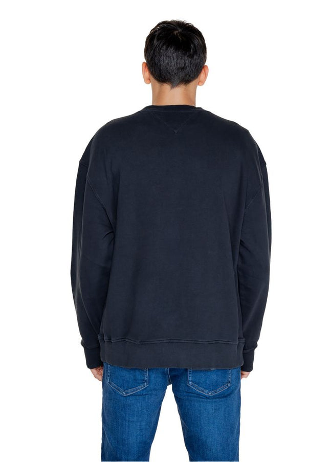 Tommy Hilfiger Jeans Black Cotton Sweater