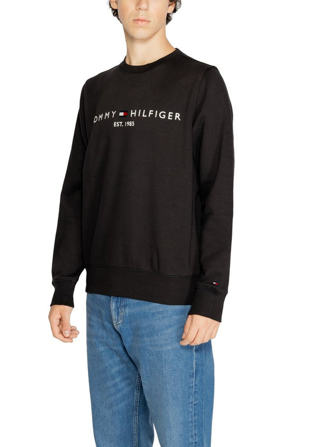 Tommy Hilfiger Jeans Black Cotton Sweater