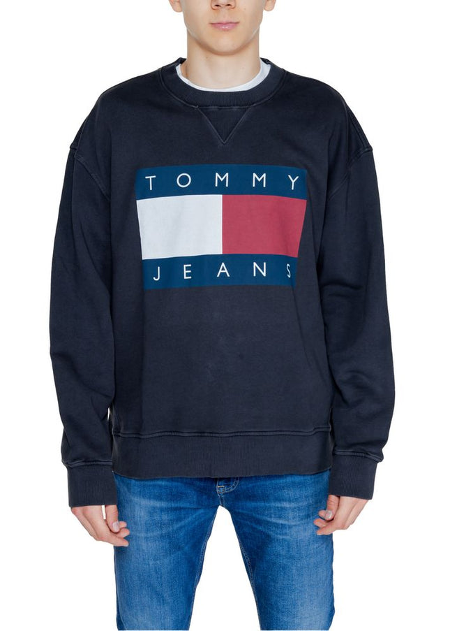 Tommy Hilfiger Jeans Black Cotton Sweater