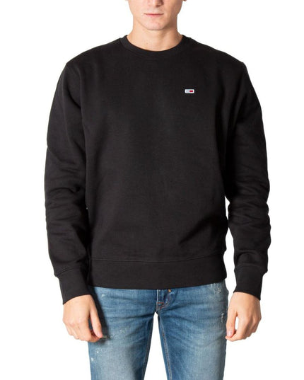 Tommy Hilfiger Jeans Black Cotton Sweater