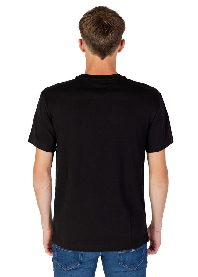 Tommy Hilfiger Jeans Black Cotton T-Shirt