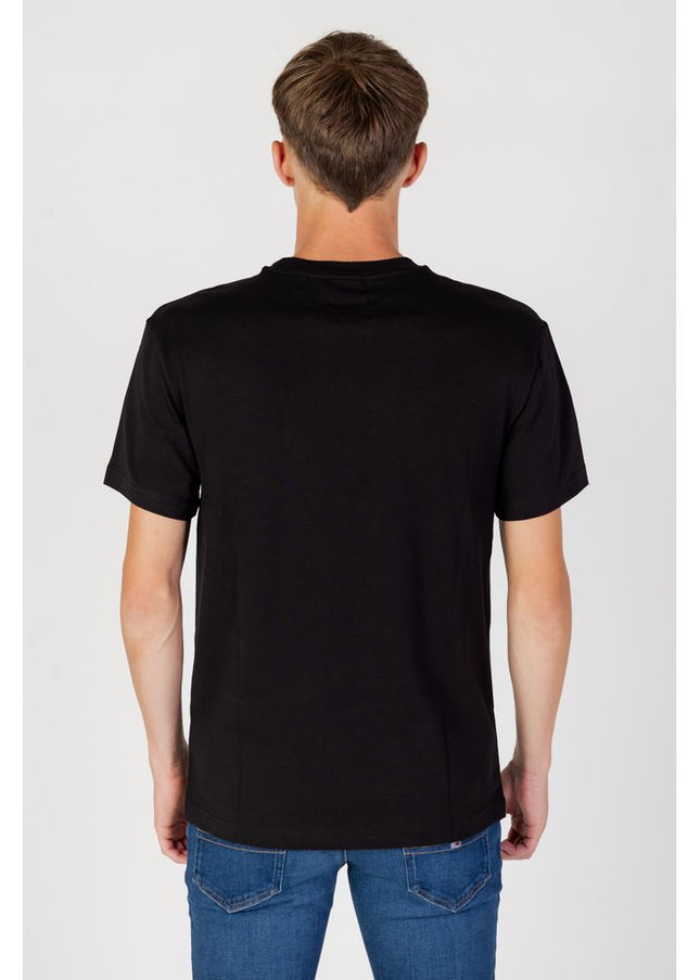 Tommy Hilfiger Jeans Black Cotton T-Shirt