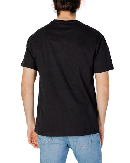 Tommy Hilfiger Jeans Black Cotton T-Shirt