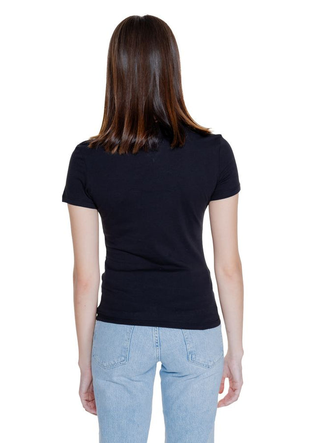 Tommy Hilfiger Jeans Black Cotton Tops & T-Shirt