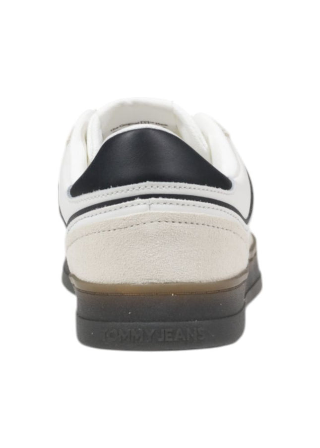 Tommy Hilfiger Jeans Black Leather Sneaker