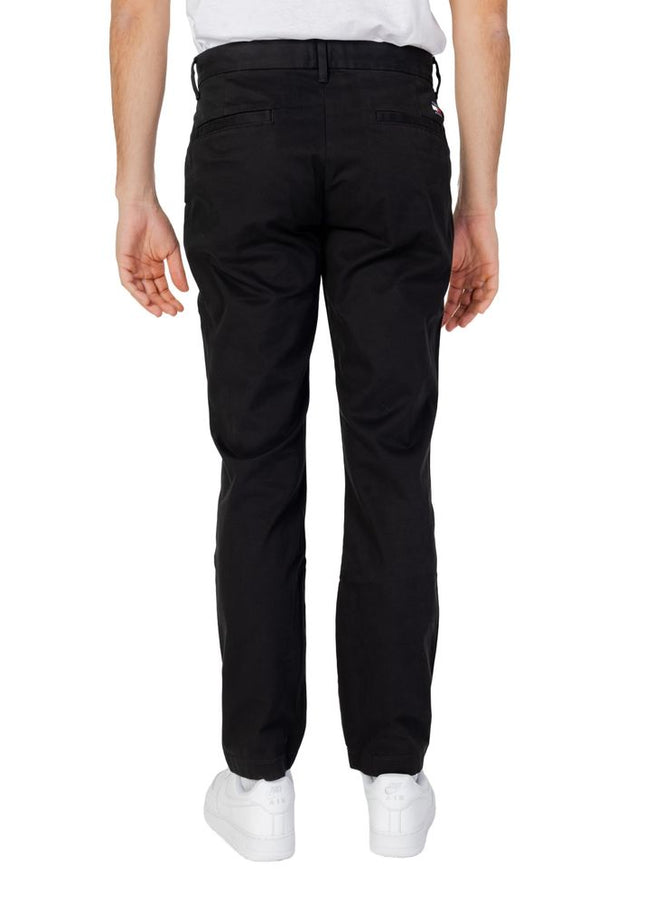 Tommy Hilfiger Jeans Black Organic Cotton Jeans & Pant