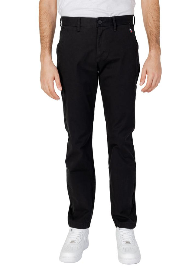 Tommy Hilfiger Jeans Black Organic Cotton Jeans & Pant