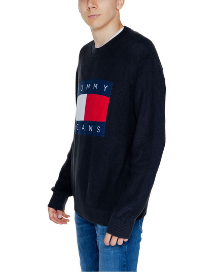 Tommy Hilfiger Jeans Black Organic Cotton Sweater