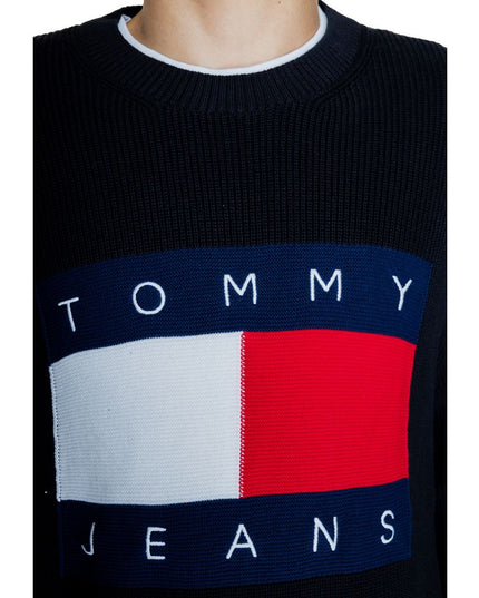 Tommy Hilfiger Jeans Black Organic Cotton Sweater