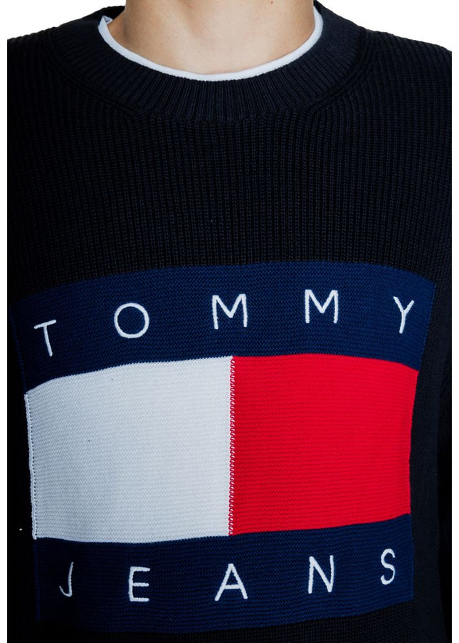 Tommy Hilfiger Jeans Black Organic Cotton Sweater