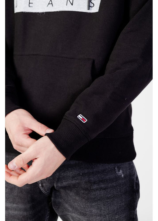 Tommy Hilfiger Jeans Black Organic Cotton Sweater