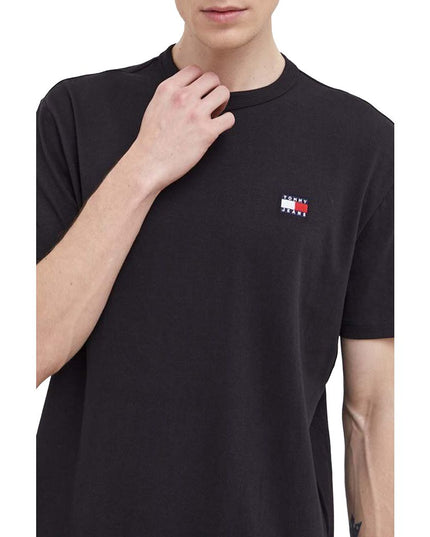 Tommy Hilfiger Jeans Black Organic Cotton T-Shirt