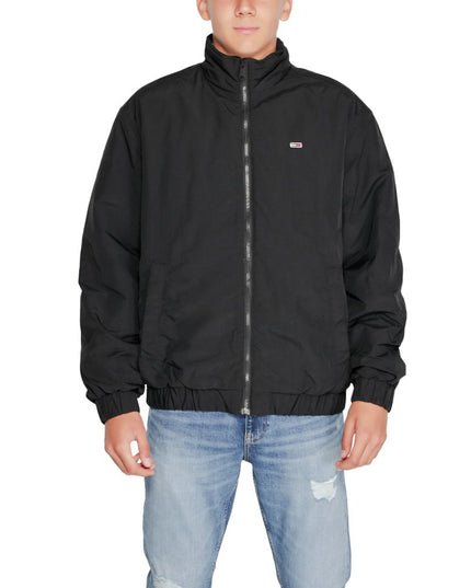 Tommy Hilfiger Jeans Black Polyamide Jacket