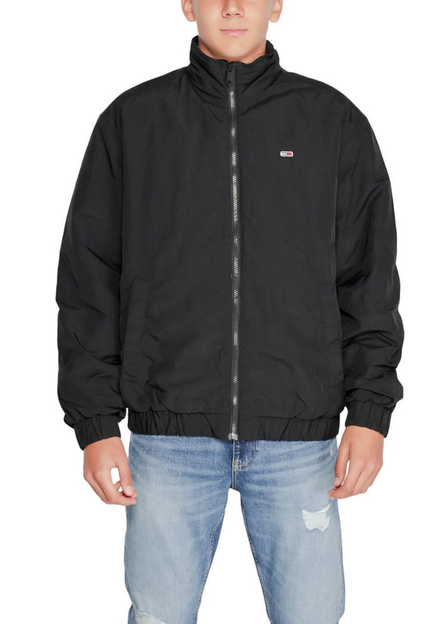 Tommy Hilfiger Jeans Black Polyamide Jacket