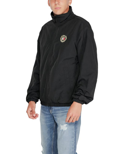 Tommy Hilfiger Jeans Black Recycled Polyester Jacket