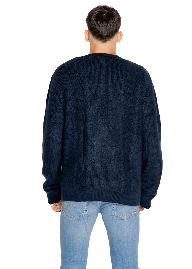 Tommy Hilfiger Jeans Blue Acrylic Sweater