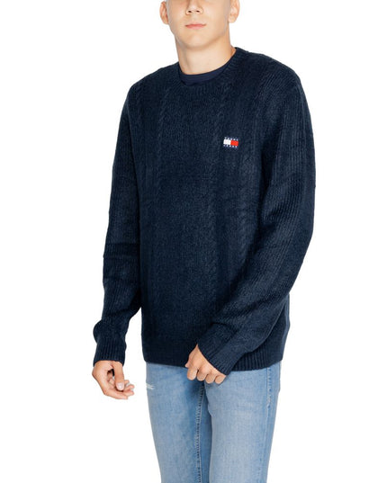 Tommy Hilfiger Jeans Blue Acrylic Sweater