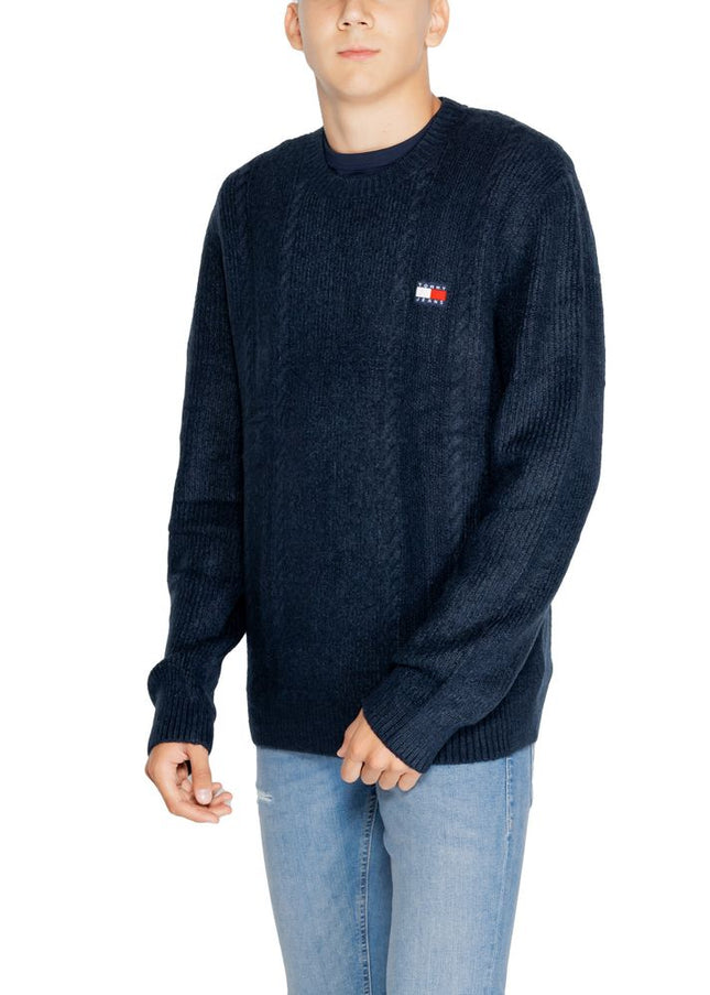 Tommy Hilfiger Jeans Blue Acrylic Sweater