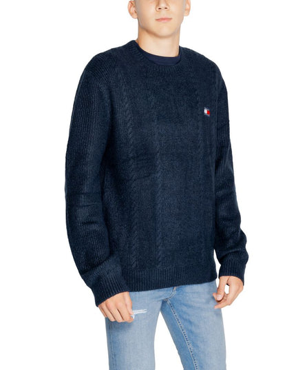 Tommy Hilfiger Jeans Blue Acrylic Sweater