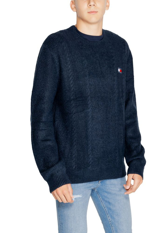 Tommy Hilfiger Jeans Blue Acrylic Sweater