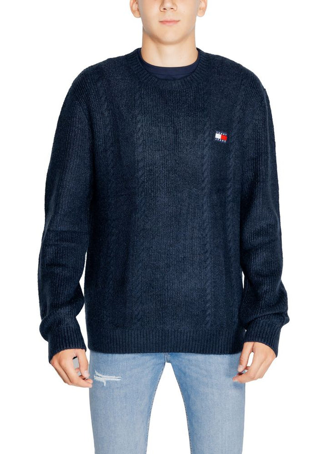 Tommy Hilfiger Jeans Blue Acrylic Sweater