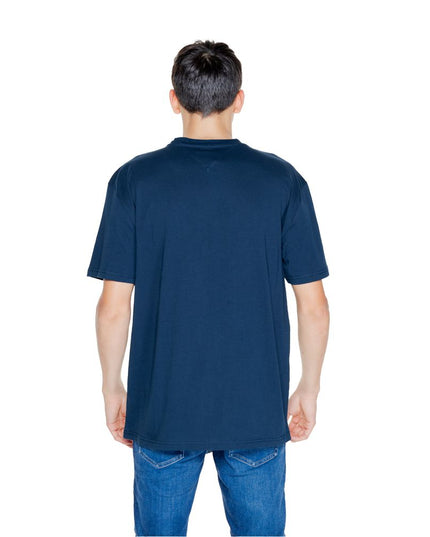 Tommy Hilfiger Jeans Blue Cotton Rigenerato T-Shirt